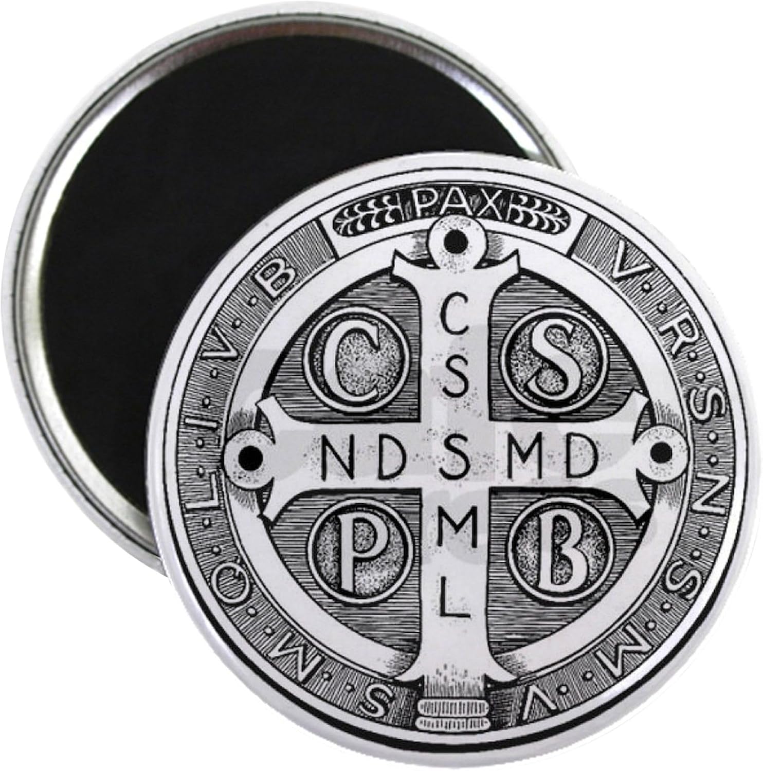 CafePress Medal Of Saint Benedict 2.25 Magnet (100 Pac 2.25' Magnet (100 pack)
