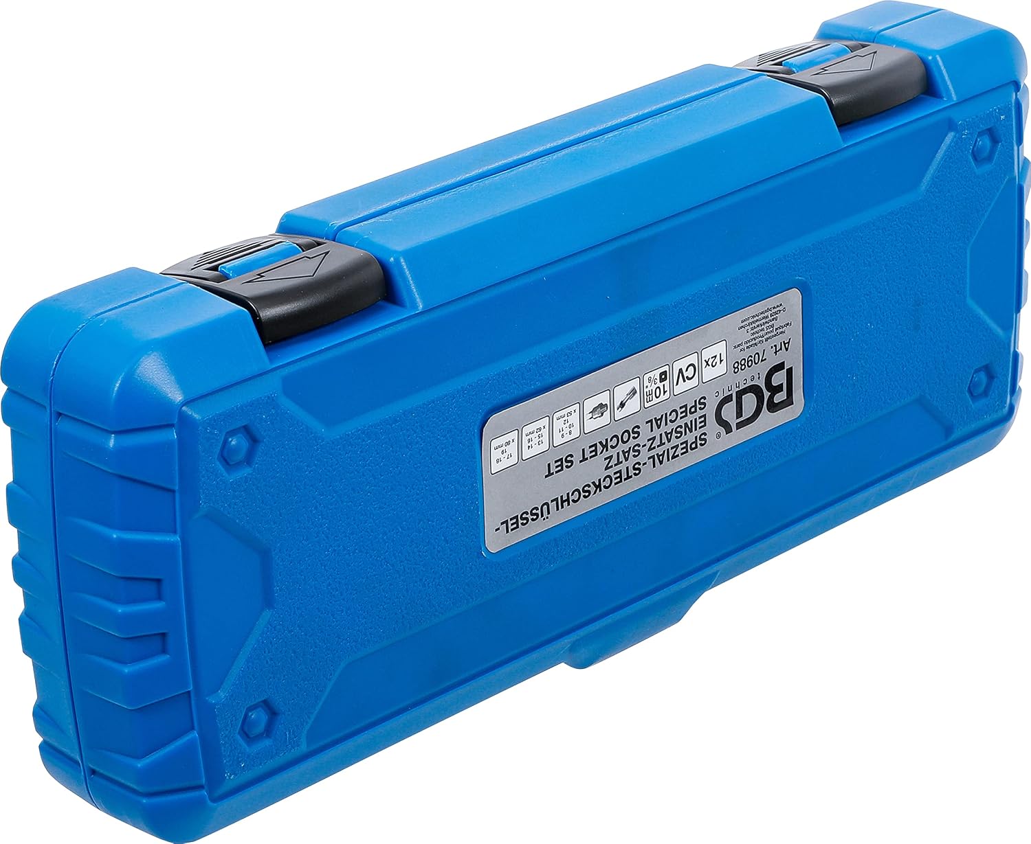 BGS 70988 | Special Socket Set, slotted | 10 mm (3/8') Drive | 8-19 mm | 12 pcs.