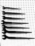 Shop-Tek Iron Worker Spud Wrench Set 3/4' - 1-5/8' (7-Pieces), Made of Chrome Vanadium Steel - Sold by Ucostore Only