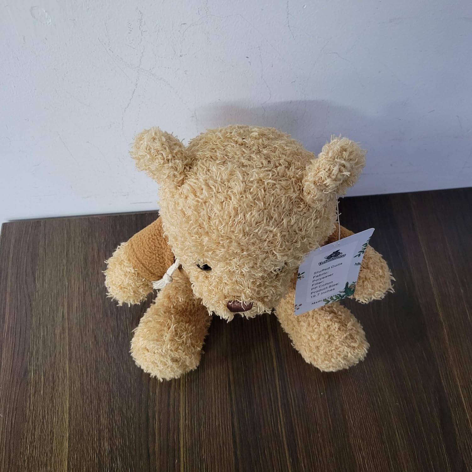 hahalemon Plush Teddy Bear Home Decor Ornament with Hoodie, Bedroom & Gift Use, 19.7 Inches