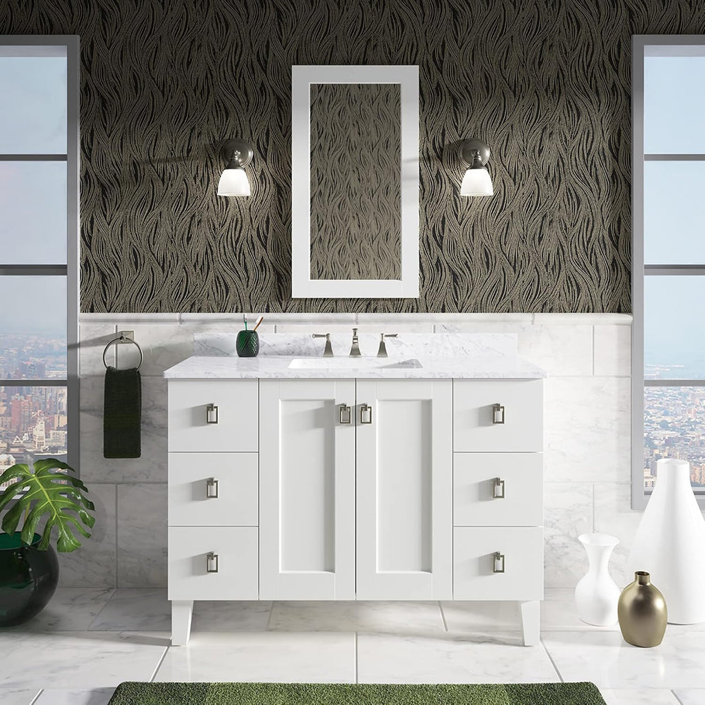 Kohler Devonshire Bathroom Vanity Light Fixture, Wall Sconce Lighting, Position Facing Up or Down, UL Listed, 1 Light, Brushed Nickel