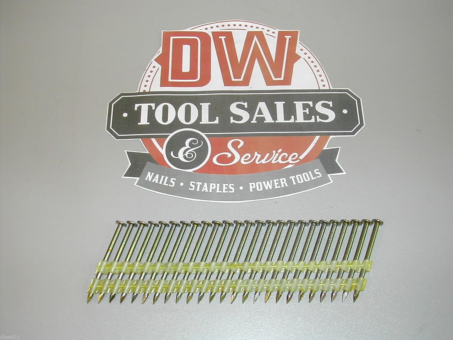 Spotnails 6d 2' Inch 21 Degree Full Round Head Nails (3,000) Plastic Collated