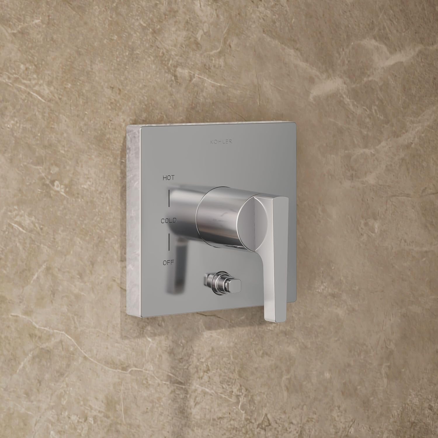 Kohler K-26273-Y-CP Honesty Shower Kit with Showerhead, Handshower, and Trim, 2.5 gpm, Polished Chrome