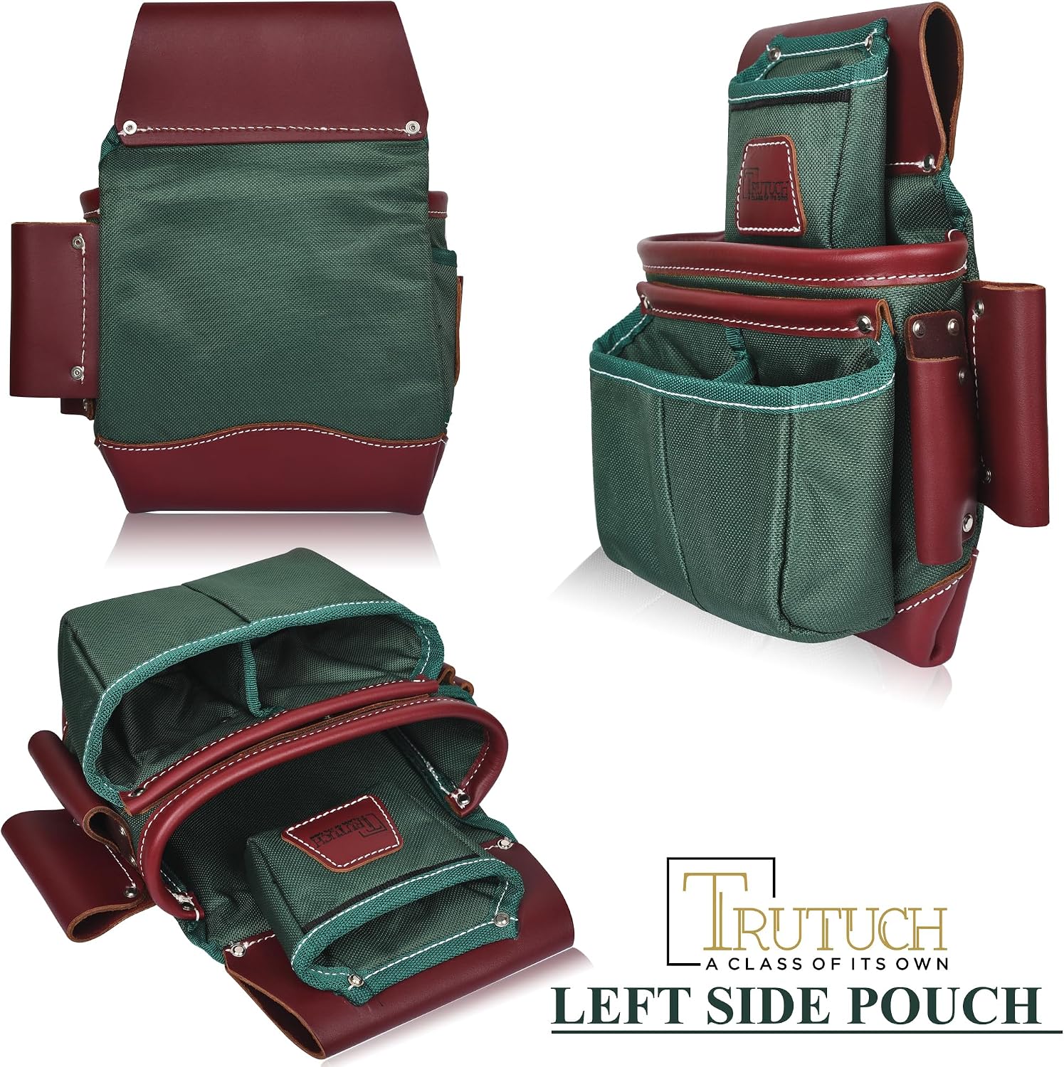 Nylon and Leather Tool Belt | Framing Tool Bags | Leather Tool Belts | Nylon Tool Pouch | Carpenter Tool Belt | Construction | Framers | Electrician