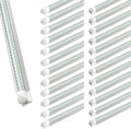 SHOPLED (25 Pack) 6FT LED Shop Light, 60W 8000LM 6000K Cool White, V Shape, Linkable Ceiling Lights T8 LED Tube Light Fixture, Shop Lights for Garage, Warehouse, Basement