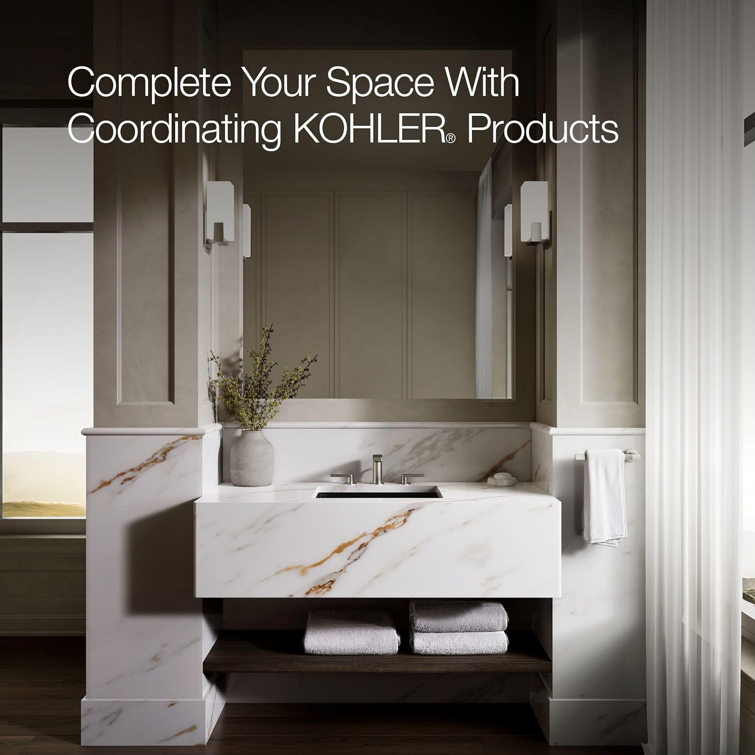 KOHLER VERTICYL™ RECTANGLE UNDERCOUNTER LAV