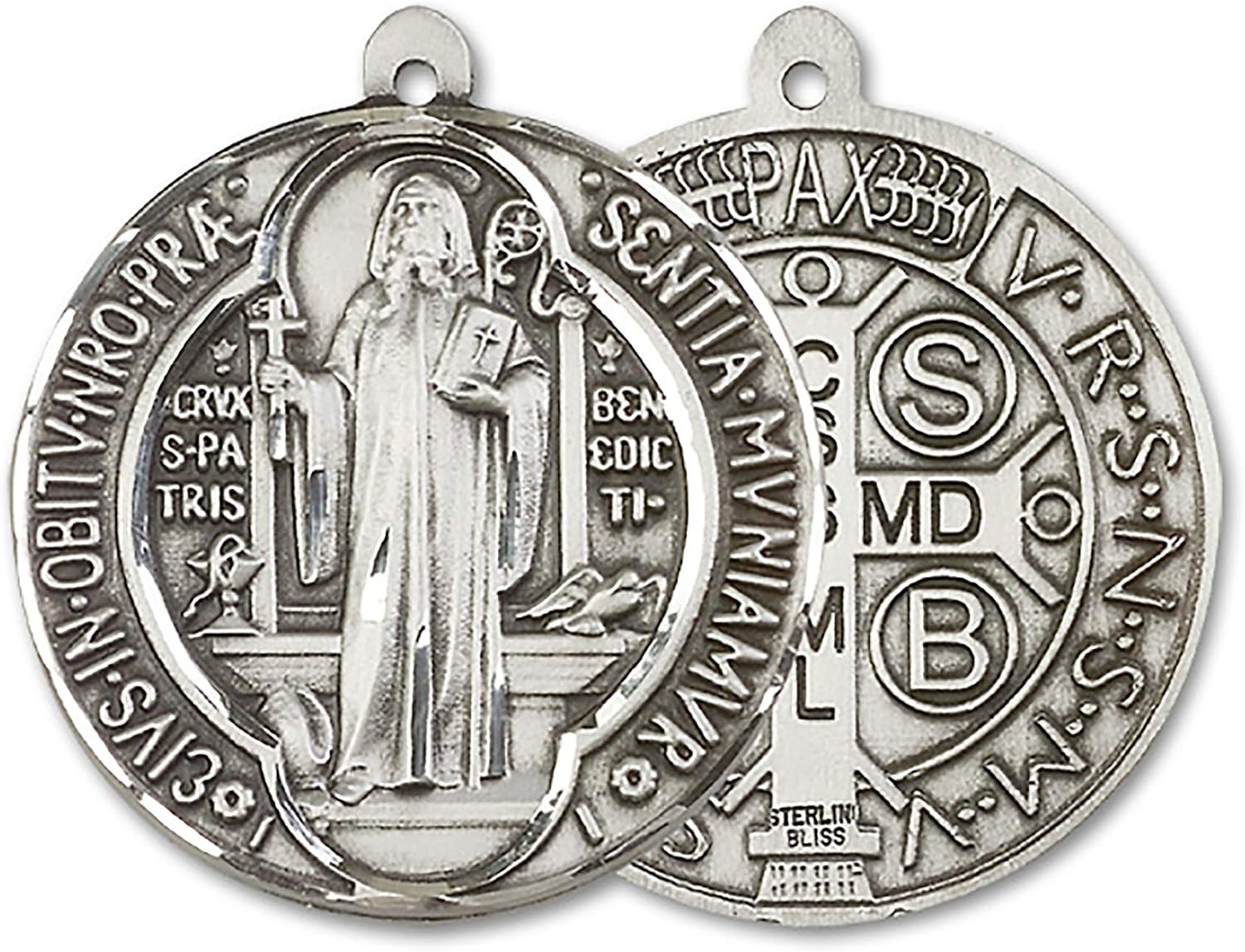 Sterling Silver Patron Saint Medal
