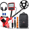 Metal Detector for Adults with Pin Pointer - Waterproof Metal Detector, Pinpointer with 5 Modes, Headphones, Bag, Dagger,Adults Professional, Beach, ip68 Coil,Gold Detector