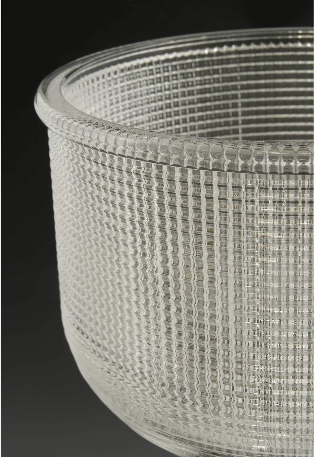 Archie Collection 2-Light Clear Double Prismatic Glass Coastal Bath Vanity Light Polished Chrome