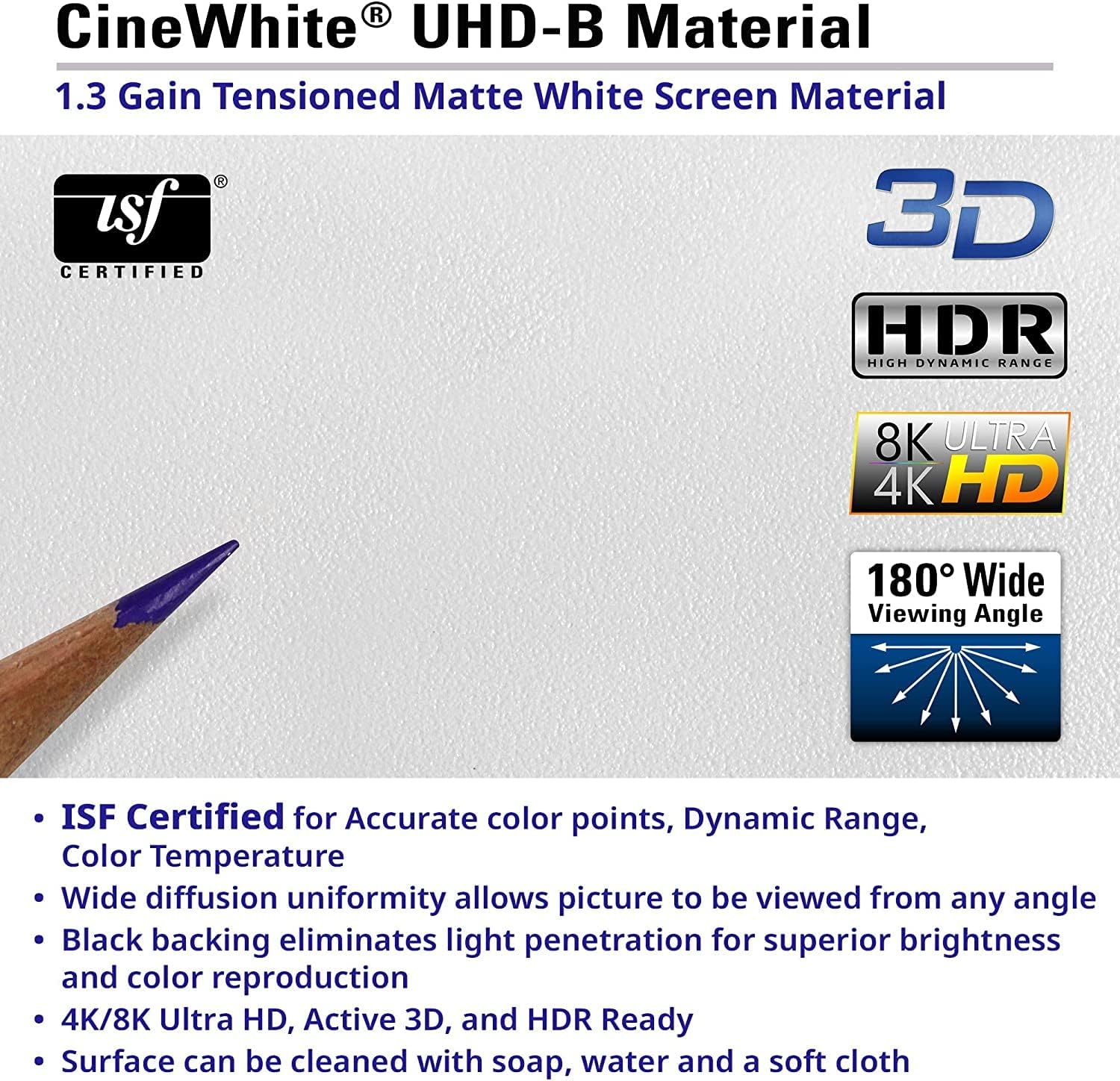 Elite Screens Manual Series, 170-INCH 16:9, Pull Down Manual Projector Screen with AUTO Lock, Movie Home Theater 8K / 4K Ultra HD 3D Ready, 2-Year Warranty - M170XWS1- White