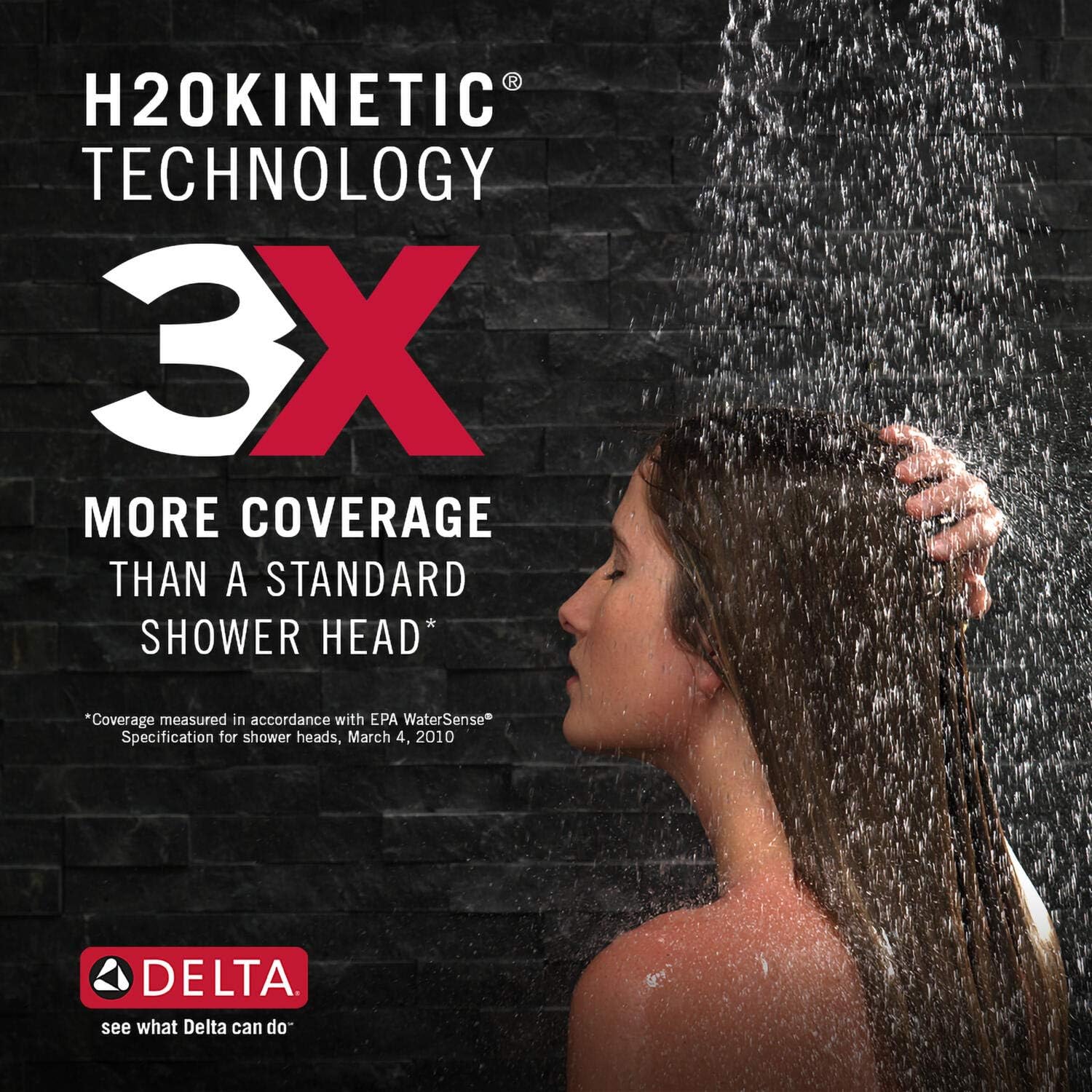 DELTA Ashlyn 17 Series Dual-Function Shower Trim Kit with 2-Spray Touch-Clean In2ition 2-in-1 Hand Held Shower Head with Hose, Chrome T17264-I (Valve Included)