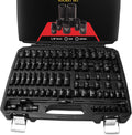 TIGHTSPOT 1/4' Drive 80pc Impact Socket MASTER SET, our Most Complete Set Ever with SAE & Metric from 3/16 Inch - 9/16 Inch, 4mm - 15mm, Standard/Deep/Universal & Torx & Inverted Torx Sockets & More