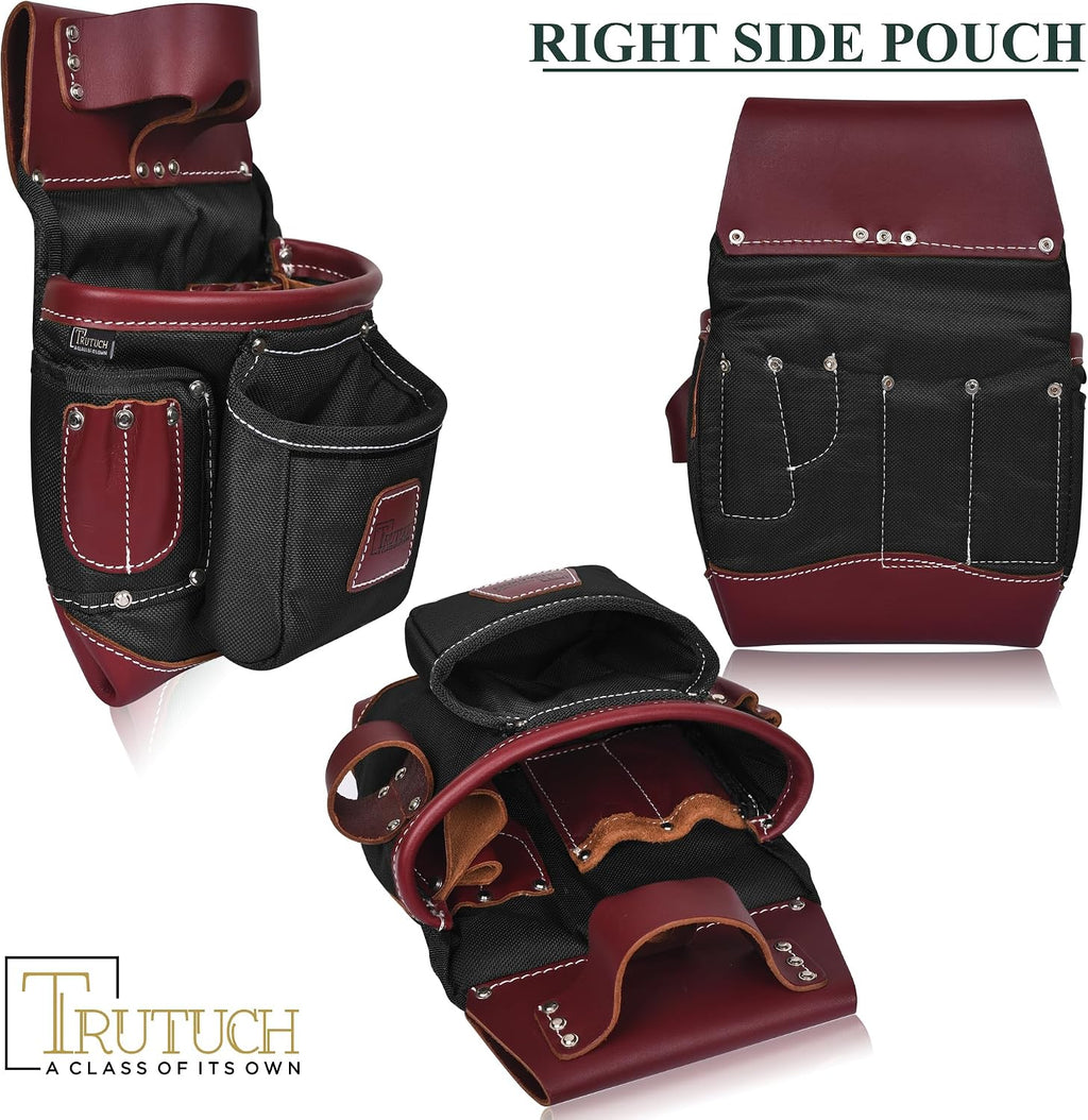 Nylon and Leather Tool Belt | Framing Tool Bags | Leather Tool Belts | Nylon Tool Pouch | Carpenter Tool Belt | Construction | Framers | Electrician