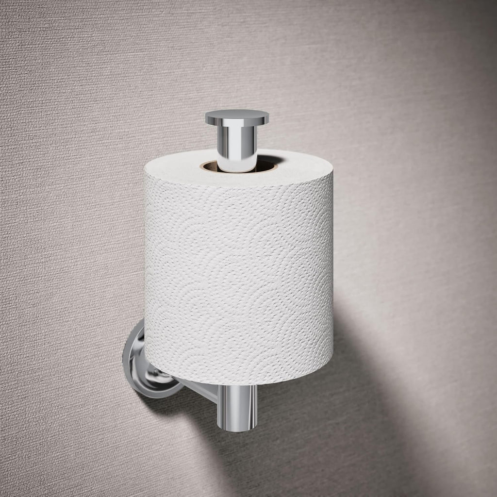KOHLER Toilet Paper Holder, Bathroom Toilet Paper Holder, Purist Collection, Polished Chrome, K-14444-CP