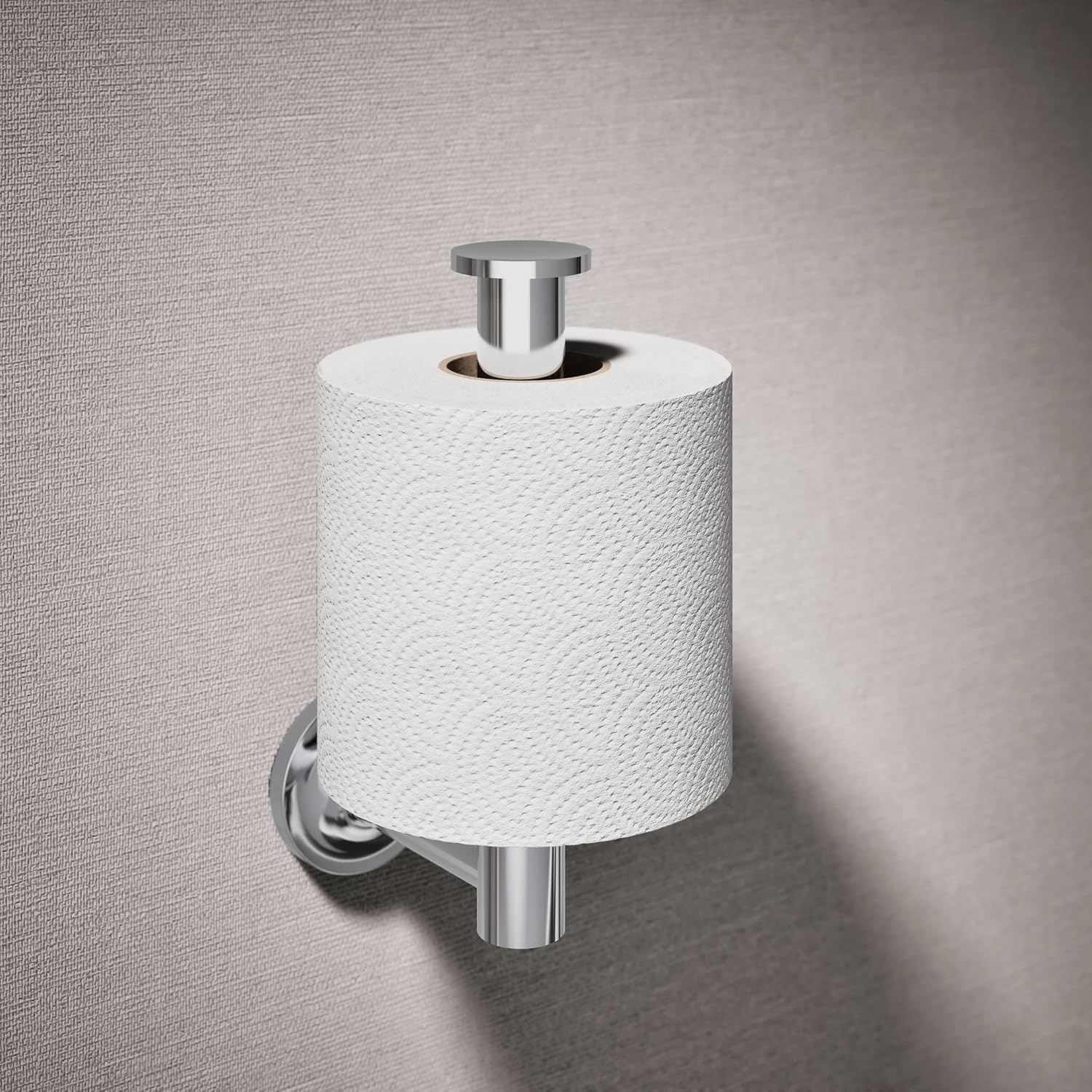 KOHLER Toilet Paper Holder, Bathroom Toilet Paper Holder, Purist Collection, Polished Chrome, K-14444-CP