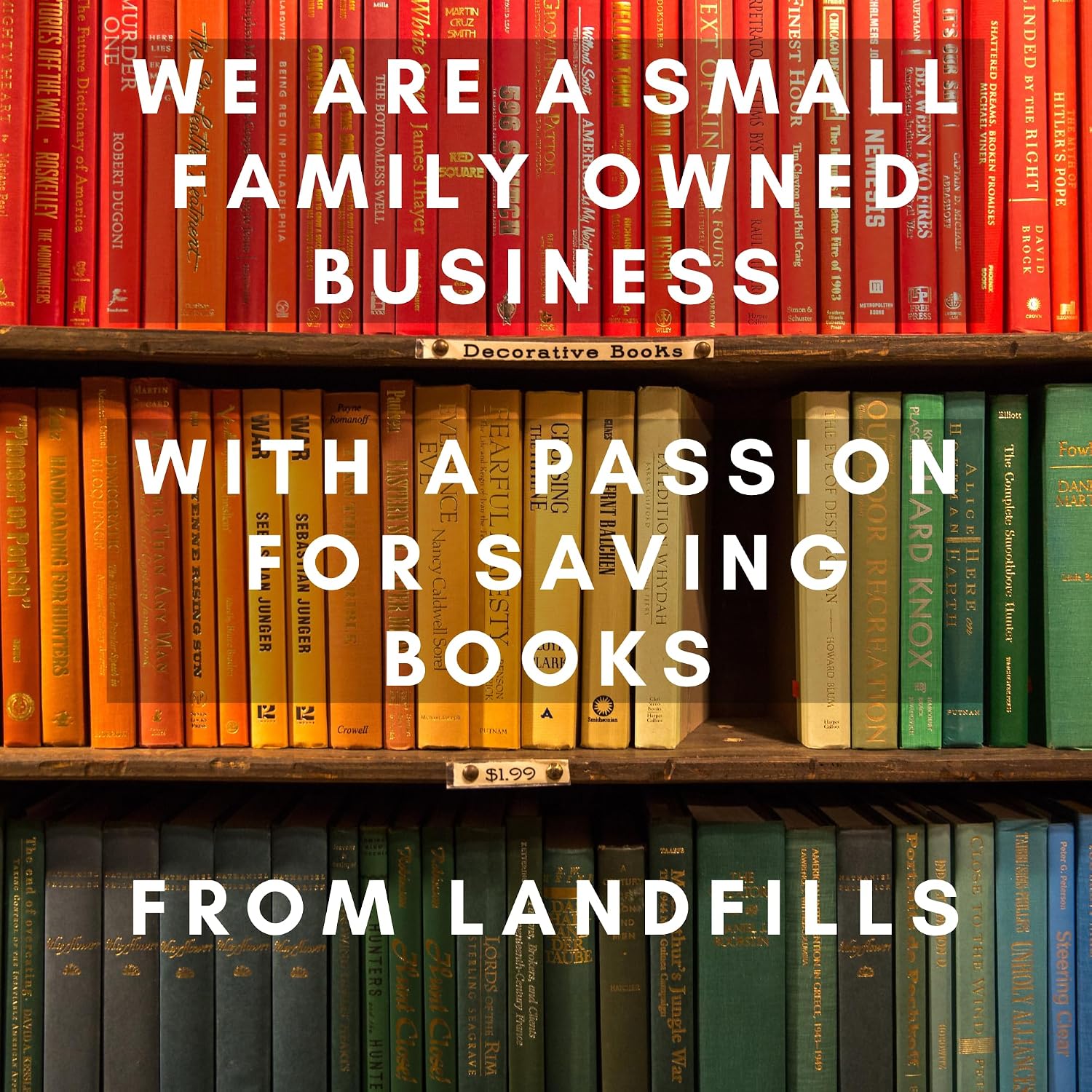 Curated Decorative Books Hardcover Décor Books for Home Décor, Choose Color, Interior Design, Office, Wedding Display, Instant Library, or Staging (Green, One Foot)