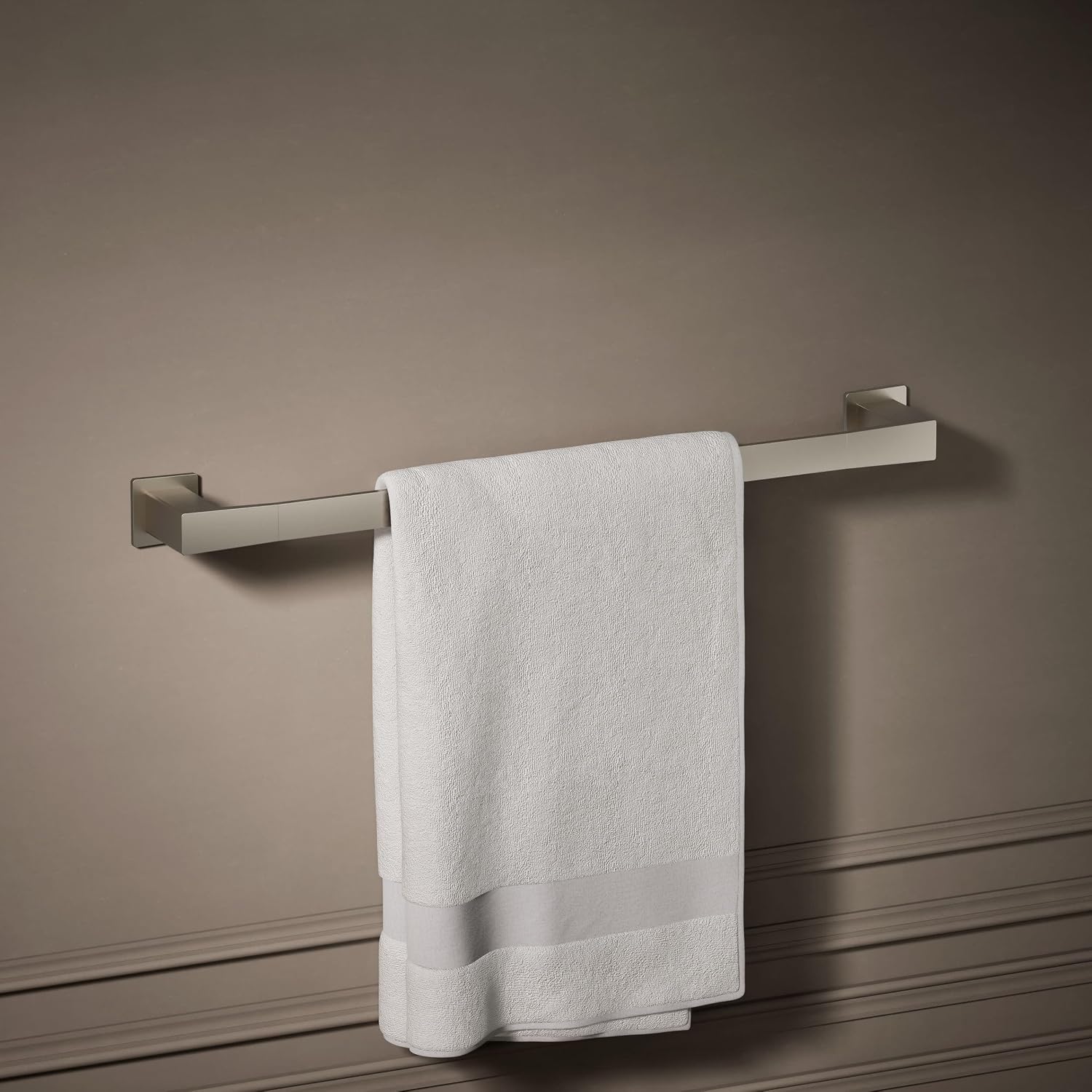 Kohler 26634-BN Honesty® 24' Towel bar, Vibrant Brushed Nickel