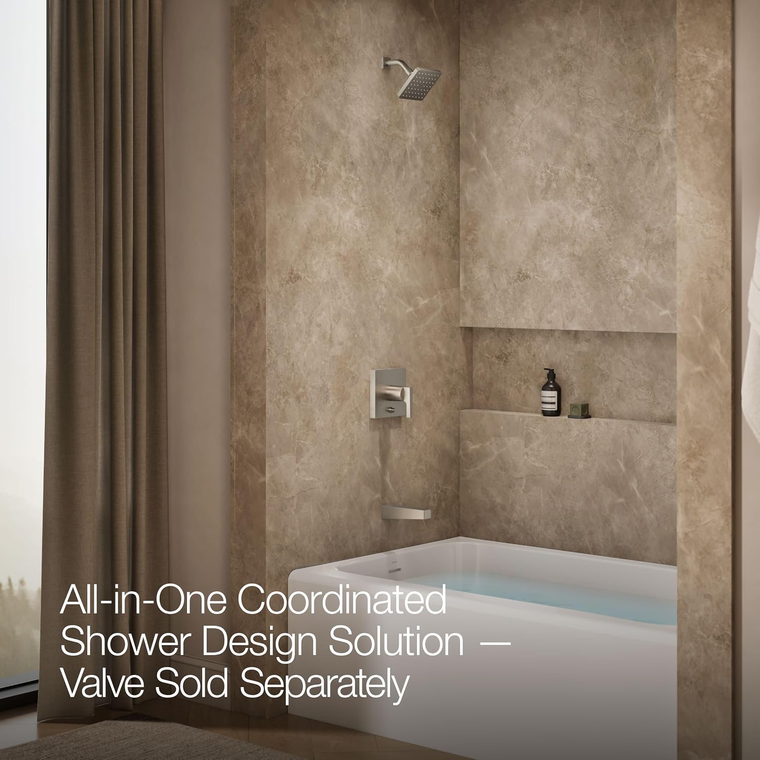KOHLER Honesty Rite-temp Bath And Shower Trim With 2.5 Gpm Showerhead And Lever Handle