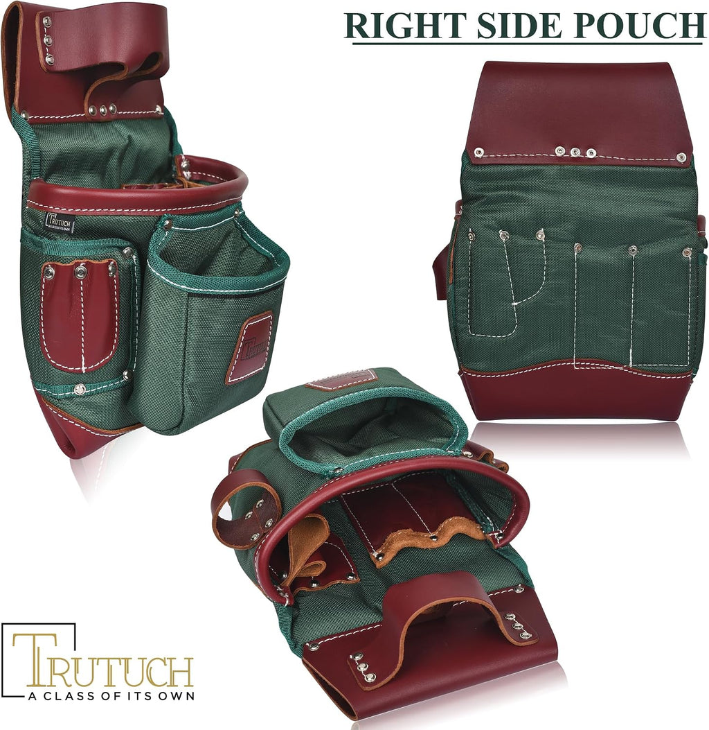 Nylon and Leather Tool Belt | Framing Tool Bags | Leather Tool Belts | Nylon Tool Pouch | Carpenter Tool Belt | Construction | Framers | Electrician