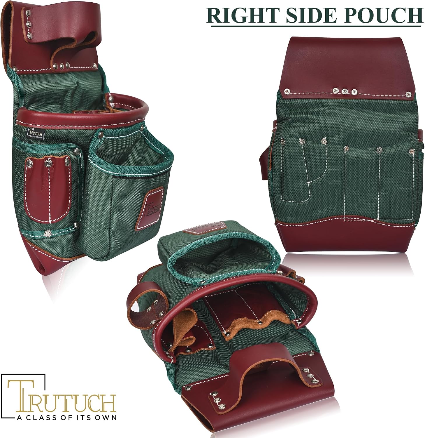 Nylon and Leather Tool Belt | Framing Tool Bags | Leather Tool Belts | Nylon Tool Pouch | Carpenter Tool Belt | Construction | Framers | Electrician