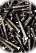 New Pack of (210) Hex Head Bolts 3/8-16 x 3' Grade 8 Cap Screws Black Multi-Purpose Comprehensive Hardware Fastener Assortment Kit MoPNEM03693