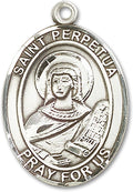 Sterling Silver Patron Saint Medal