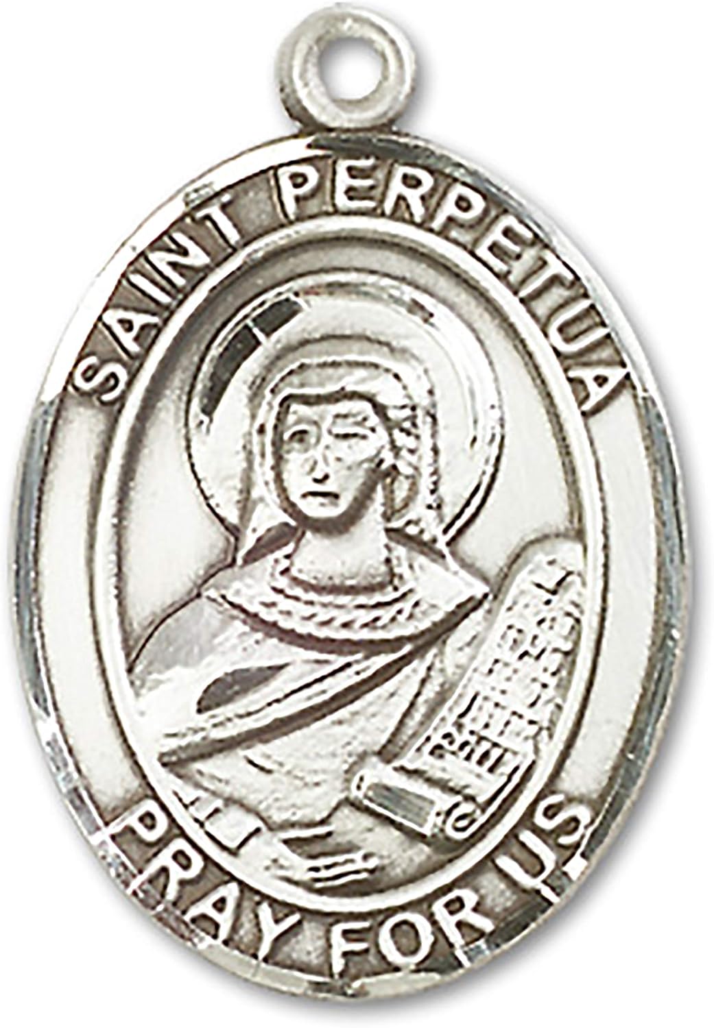 Sterling Silver Patron Saint Medal