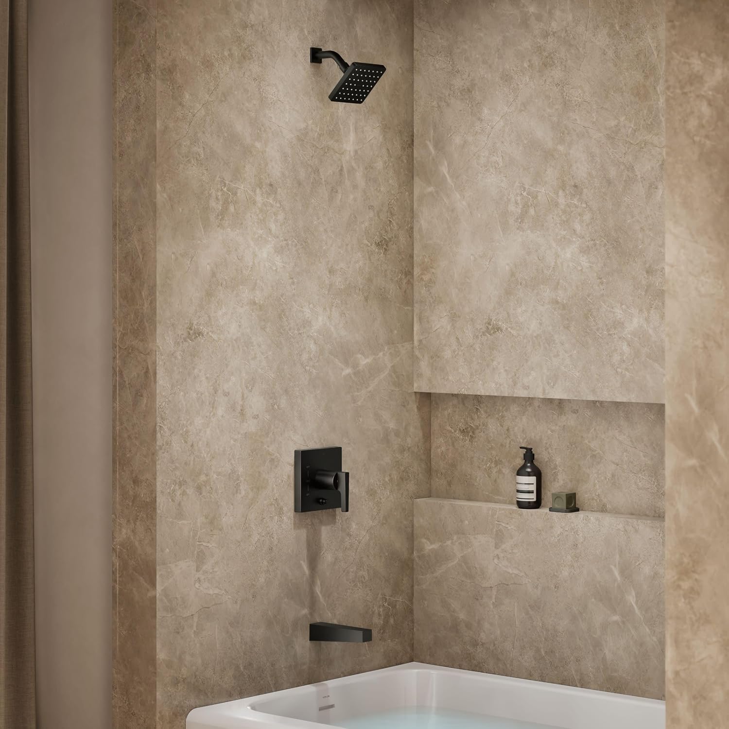 KOHLER Honesty Rite-Temp Bath And Shower Trim With 2.5 Gpm Showerhead And Lever Handle