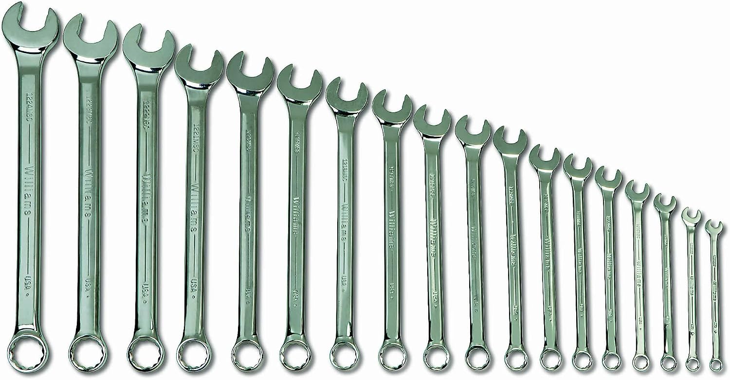 Williams MWS-18A 18-Piece Super Combo Wrench Set