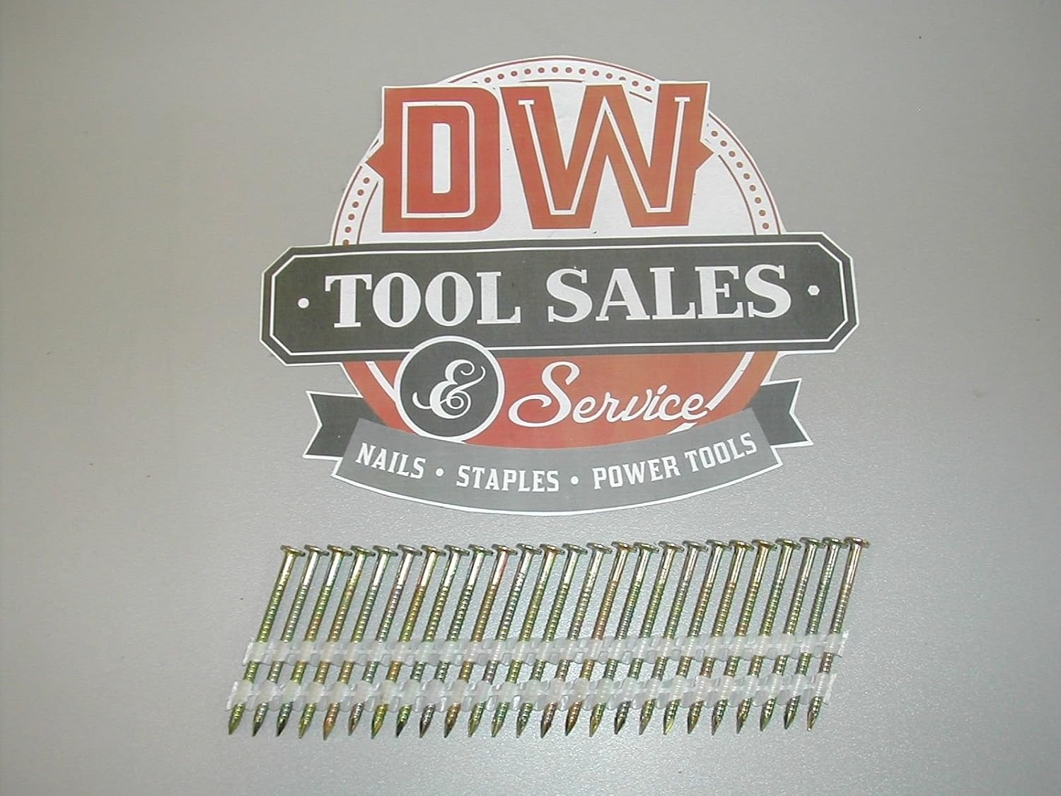 Spotnails 6d 2' Inch Ring Shank 21 Degree Full Round Head Nails Galvanized (3,000)