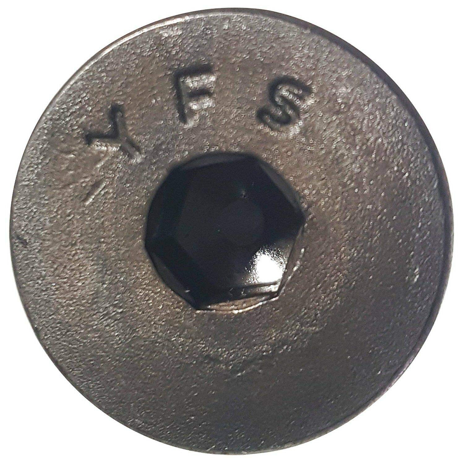 10-24 x 3' - Flat Head Socket Cap Screws Grade 8 Steel Black Oxide 50 Pcs Socket Head Screws B2B