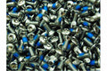 New Package of 500 (pcs) Chrome Plated Oval 1/4'-28 x 5/8' Screw Thread Locking Machine Set #MO2468-P Warranity by Pr-Mch