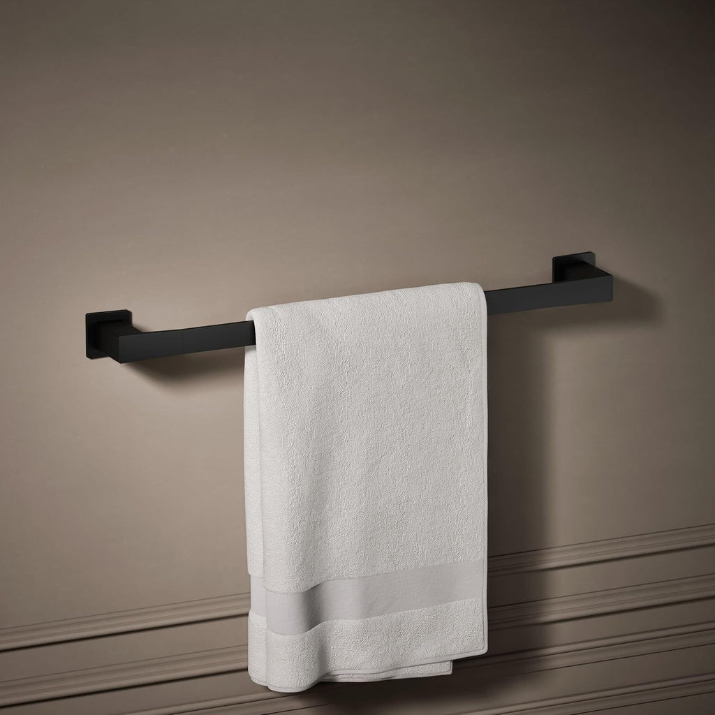 Kohler 26634-BL Honesty® 24' Towel bar, Matte Black