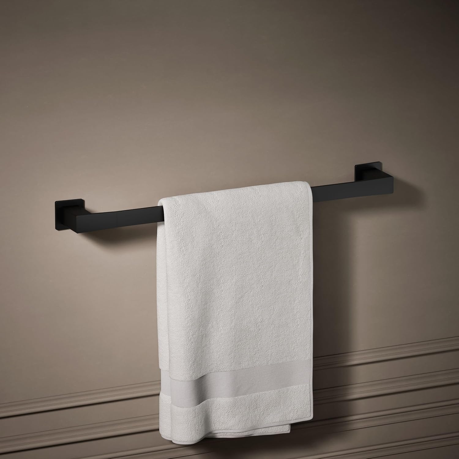 Kohler 26634-BL Honesty® 24' Towel bar, Matte Black