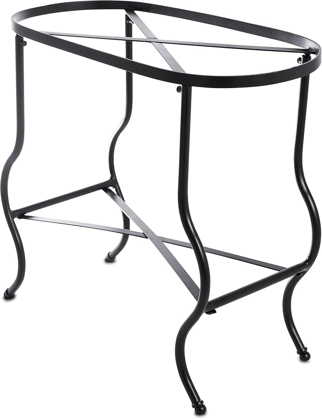 BIRDROCK Home Stainless Steel Beverage Tub with Stand - Bottom Tray - Ice Bucket - Party Drink Holder - Wooden Handles - Outdoor or Indoor Use - Free Standing