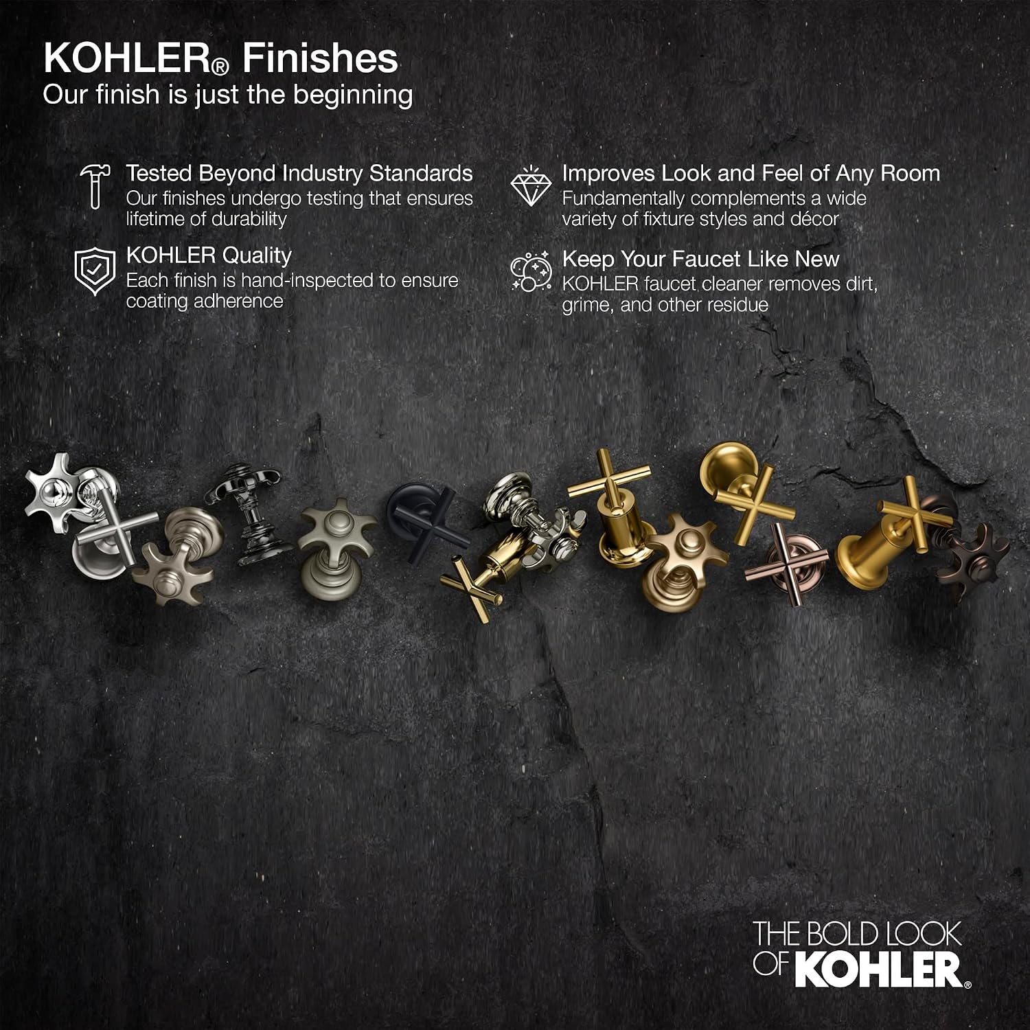 Kohler K-TS97074-4Y-2MB Pitch Rite-Temp Bath and Shower Trim Kit, 2.5 GPM, Vibrant Brushed Moderne Brass