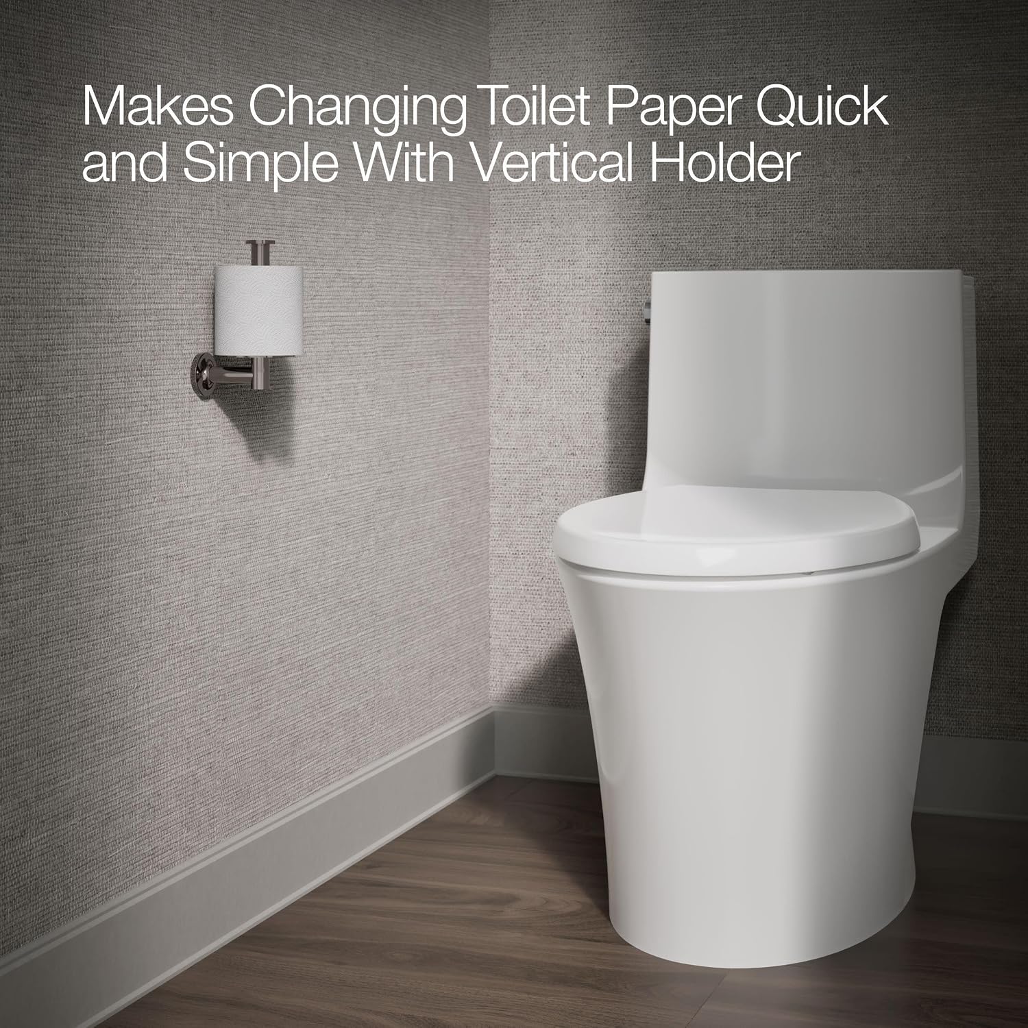 Purist Wall Mounted Euro Toilet Paper Holder