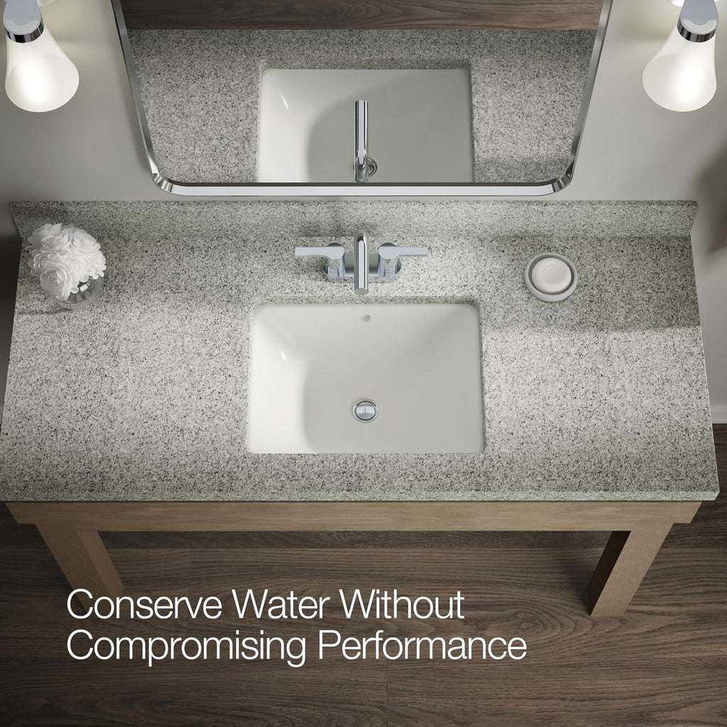 KOHLER K-33591-4-CP Elate® Centerset Bathroom Sink Faucet, Bathroom Faucets, 1.2 GPM, Polished Chrome