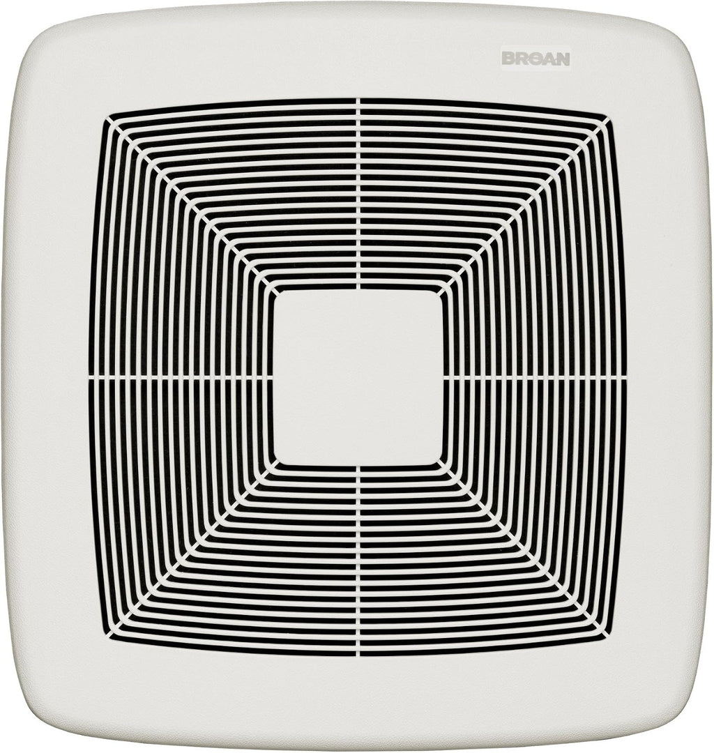 Broan-NuTone RB80 ENERGY STAR Certified Single-Speed Exhaust Fan, Medium, White