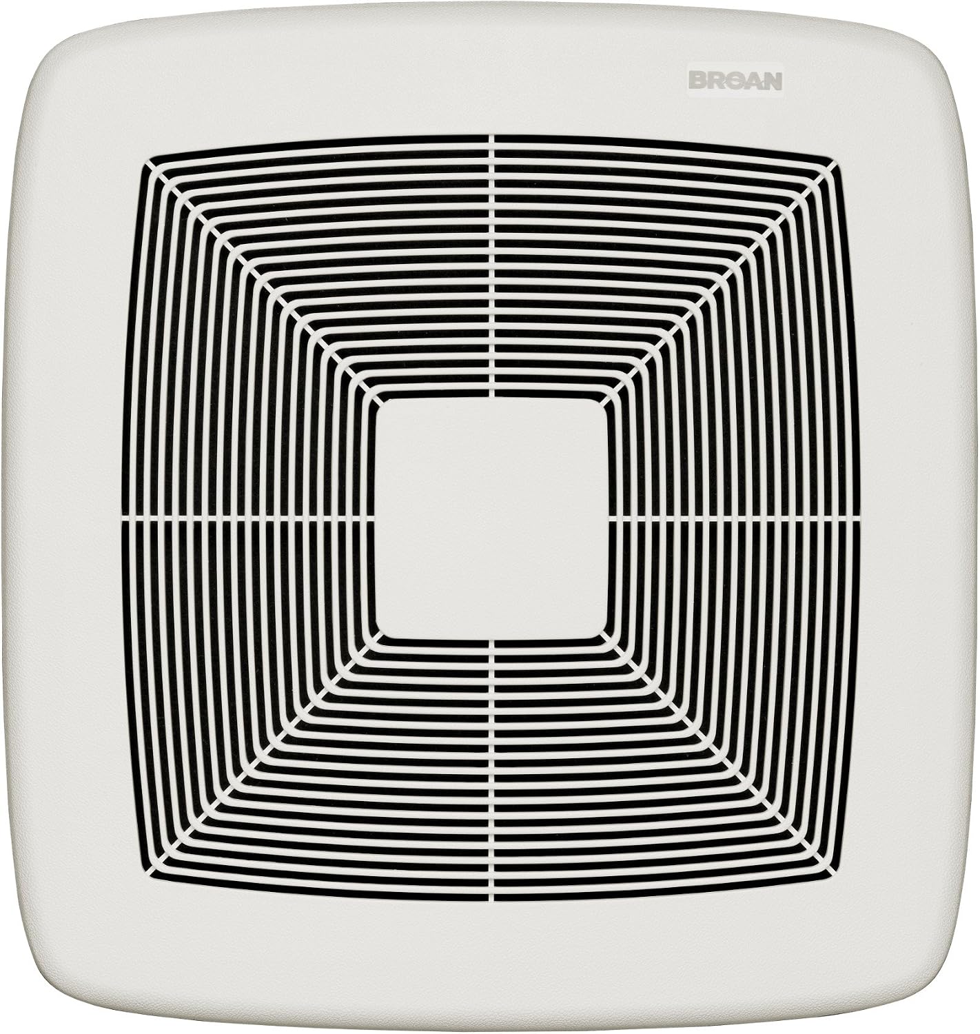Broan-NuTone RB80 ENERGY STAR Certified Single-Speed Exhaust Fan, Medium, White
